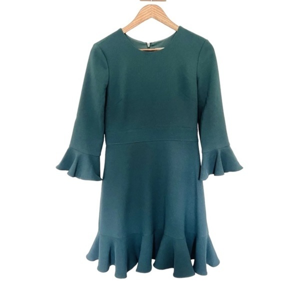 Eliza J Bell Sleeve Fit & Flare Dress - Picture 2 of 9